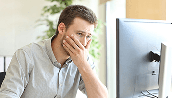 This is a screenshot of some email marketing mistakes. Read the post to learn 7 classic email marketing mistakes, and how to avoid them.
