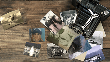 This is a picture of WWII airman Harold Leight and his wife Betty, grandparents of Act-On’s Karrie Sundbom, who celebrates this on this Veterans Day.
