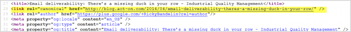 rel=canonical
